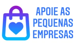 imagem escrito apoie as pequenas empresas
