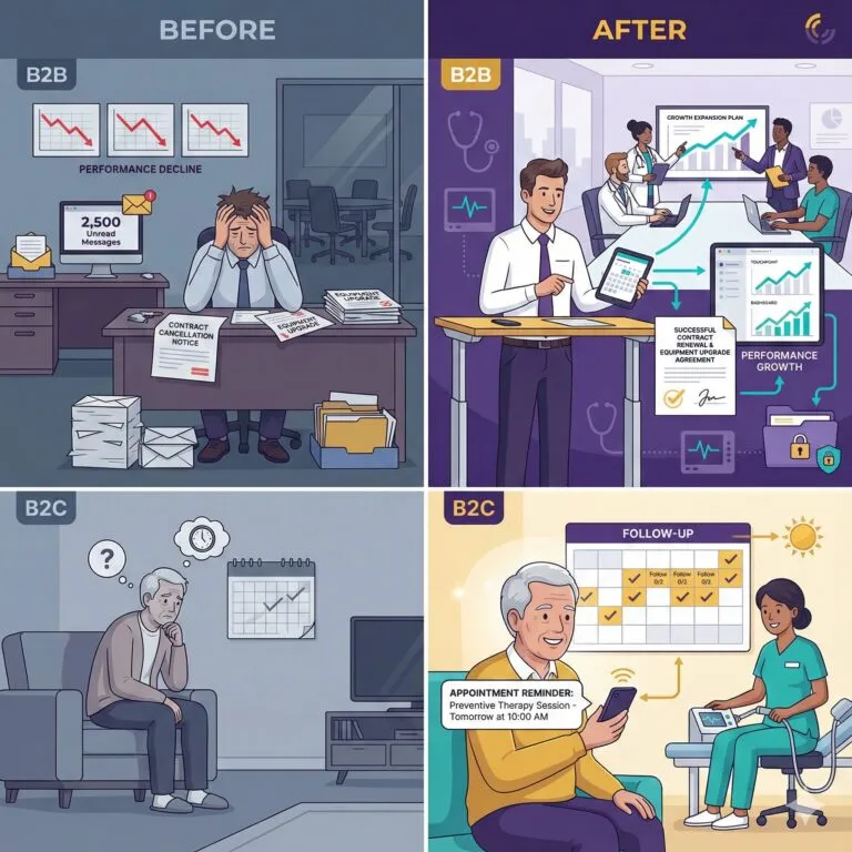 Gestão de Relacionamento na Saúde